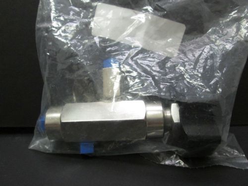1 NEW GASFLO PRODUCTS VLV-MC-44CH-FFG BRASS MANUAL CONTROL VALVE