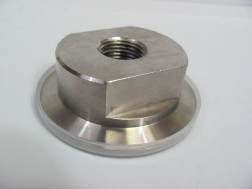 USED Qty Of 1 NW-50 To 3/4&#034; Stainless Steel Female NPT SS Adapter