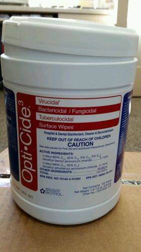 Opti-cide 3 surface wipes