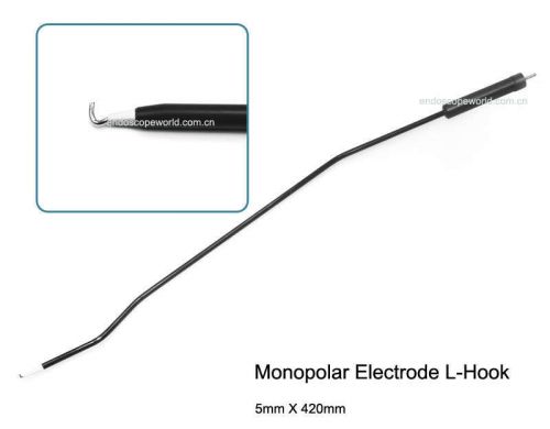 New Monopolar Electrode L-Hook For Single Port Lap