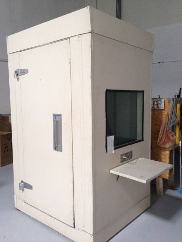 Acoustic systems tracoustics re-141 sound booth hearing booth for sale