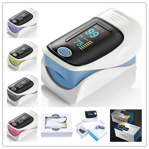 Brand New CE 5 Colors OLED Fingertip Pulse Oximeter - Spo2 PR Monitor Home Care