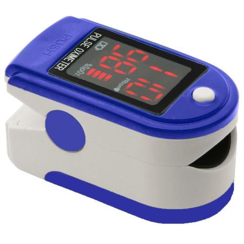 US Oximeter Finger Tip Pulse Blood Oxygen SpO2 Monitor FDA CE Approved CMS50DL