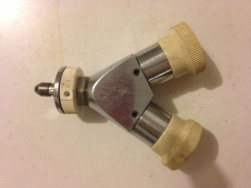 Y adaptor vacuum w/ ohio diamond quick connectors ( 1 male, 2 females) used.