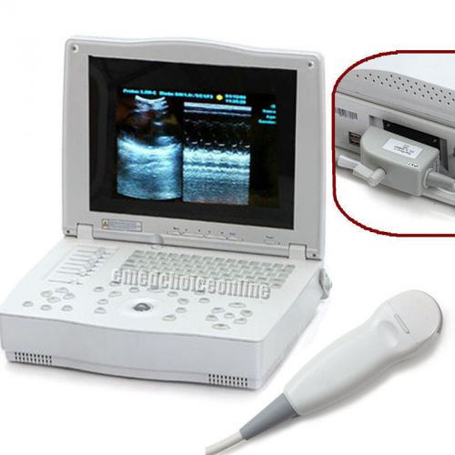 Digital Laptop Ultrasound Scanner System Machine 5.0MHz Micro-convex Probe 3D
