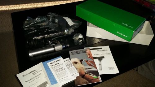 welch allyn panoptic opthalmic / otoscope set