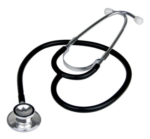 Dual Head Black Stethoscope