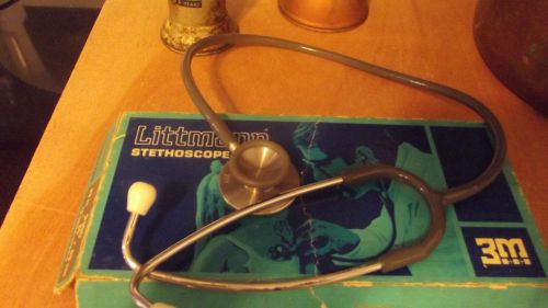 Vintage Littmann 2100 Silvertone Stethoscope, in Original Box 1966