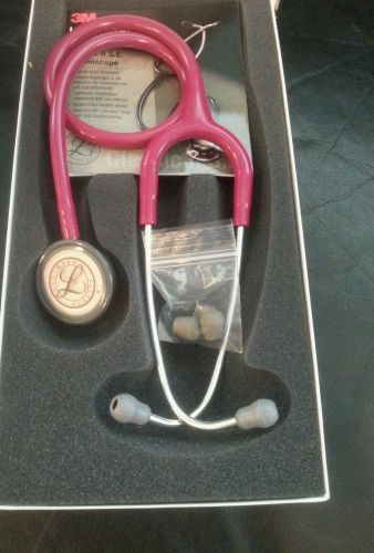 Littmann Classic II S.E. stethoscope  New in Box 2210 Raspberry  28&#034;