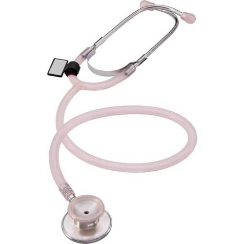 NEW - MDF® Dual Head Lightweight Stethoscope - Translucent Pink - FREE Shipping
