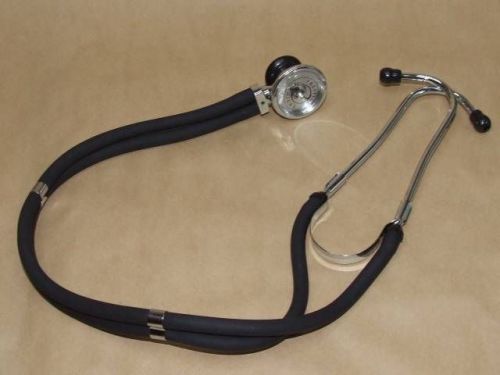 Prestige Medical Clinical Stethoscope Double Tube Black Never Used