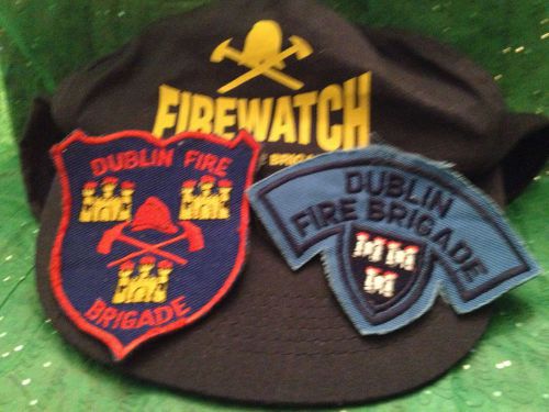 EMT/FIRE FIGHTER / MEMORABILIA /BASEBALL CAP AND UNIFORM EMBLEMS