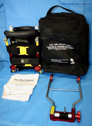 REEL SPLINT USGI Tactical System Hybrid Adult Splint Traction Extrication