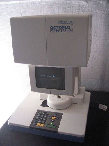 INTERZEAG OCTOPUS PERIMETER 1-2-3 Visual Field Analyzer Ophthalmic