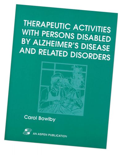 Activities for persons disabled by alzheimer&#039;s disease and related disorders for sale