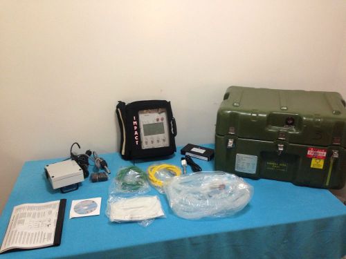 Impact eagle 754 uni-vent transport ventilator with accessories and case for sale