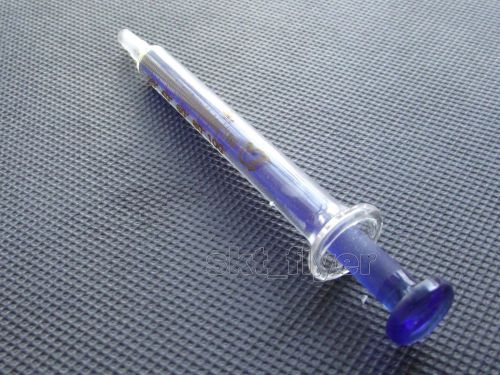 1pcs 1ml Glass syringes,  Glass Injector