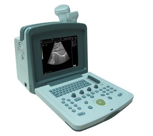 Veterinary digital ultrasound scanner machine-with rectal probe very stable-new