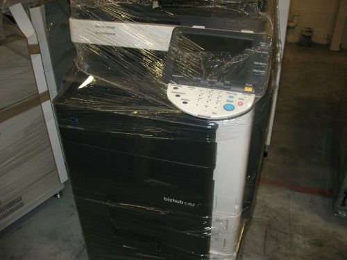 BIZHUB C452 COLOR WITH FS527 FINISHER PRINT FAX SCAN