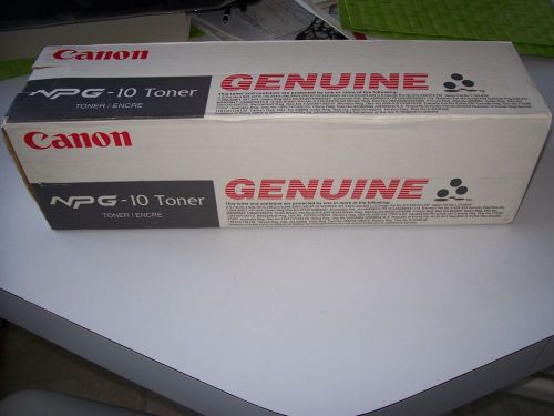 Canon NPG-10 Toner Black Genuine Canon New In Box 100% Guaranteed Fast Ship