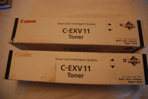 Original Canon Black  toner cartridges C-EXV 11