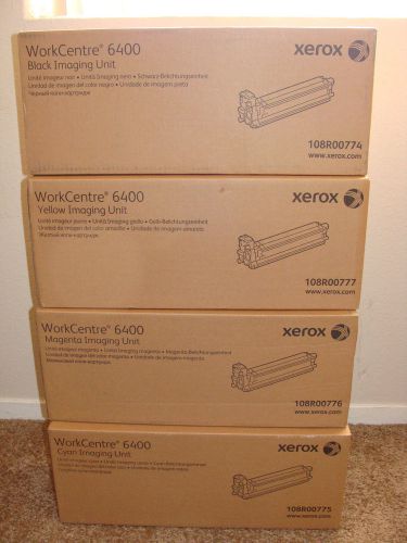 Xerox WorkCentre 6400 Imaging Units - 108R00774, 108R00775, 108R00776, 108R00777