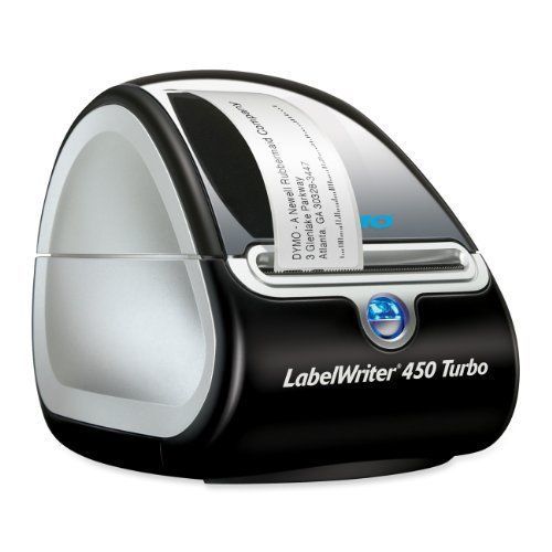 Turbo label printer dymo thermal labelwriter 450 labels postage usb barcode for sale