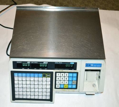 CAS label printing scale LP-1000N