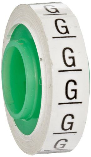 3M Scotch Code Wire Marker Tape Refill Roll SDR-G, Printed with &#034;G&#034; (Pack of 10)