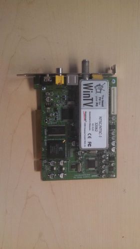 Hauppauge PCI WinTV NTSC/NTSC-J 32062 TV Tuner Card REV B185