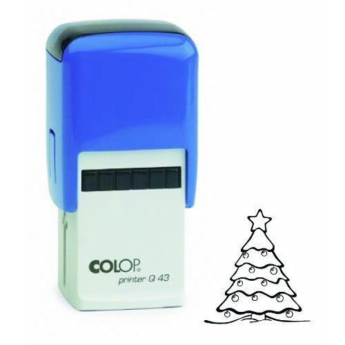 COLOP Printer Q43 Tree Picture Stamp - Black