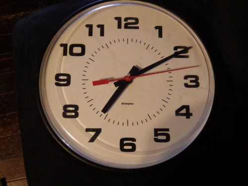 simplex time recorder wall clock school clock 4701w