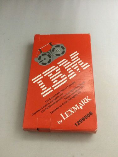 IBM LEXMARK 210 CORRECTABLE RIBBON CASSETTE 1299508