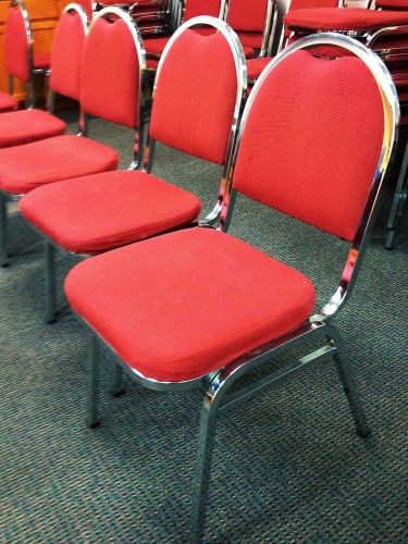 INDUSTRIAL GRADE STACKING BANQUET OFFICE MEETING ROOM CHAIRS