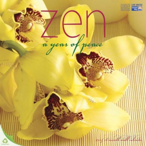 2015 ZEN A YEAR OF PEACE 12x12 Wall Calendar NEW  Inspirational &amp; Motivational