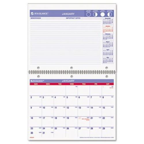 At-A-Glance Monthly Desk/Wall Calendar (PM17028)