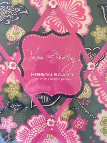 Vera bradley square ribbon board olivia pink. nwt. super cute! for sale