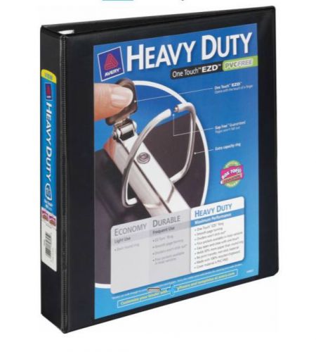 Avery 1.5&#034; Heavy-Duty View Binder with One Touch EZD Rings Multi Colors 14-Pack