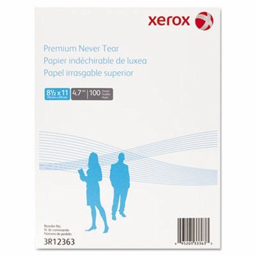 Xerox Polyester Paper, 11 x 17, 4.7 mil, White, 100/Box (XER3R12365)