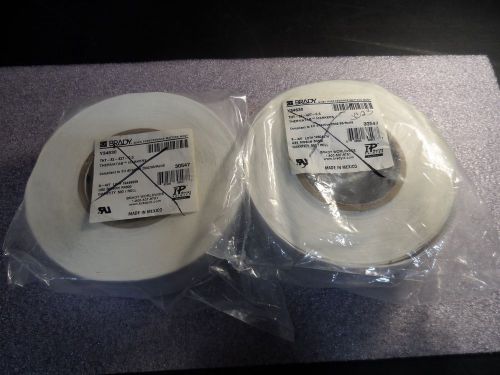 Lot of (2x) - brady - tht-82-427-0.5 - thermatab markers thermal labels for sale