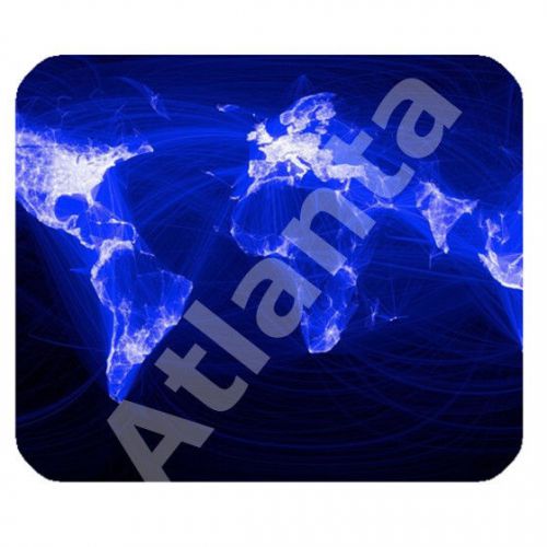 WORLD MAP 004 Custom Mouse Pad for Gaming Make a Great Gift