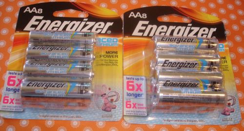 $ Sealed 16 AA Energizer ADVANCED Lithium Batteries  ?   6X Exp. 2022+   ?