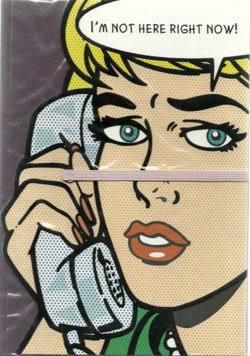 RETRO POP-ART LETTER WRITING NOTE PAD PAPER ENVELOPE STICKY NOTES - NEW &amp; SEALED