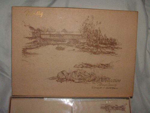 Montag heritage collection stationery by douglas s. campbell -mead vintage for sale