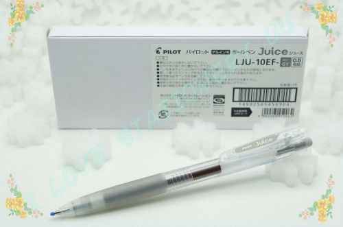 PILOT JUICE Fruit LJU-10EF color gel pen 0.5mm (5 PIECE PER BOX) GREY