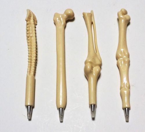 4 pcs novelty bone ballpoint pen nurse doctor radiophotographer stationery gift for sale