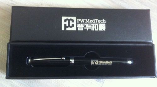PW MedTech Red Laser Pointer LED Flashlight Light Roller Ball Pen