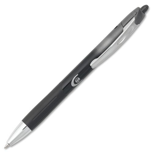 BIC Triumph 537RT Retractable Gel Pen -Medium -0.7mm -Black Ink -12/PK