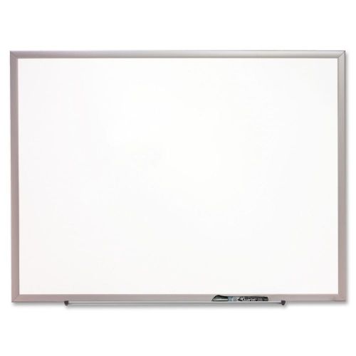 Brand new quartet marker board 48&#034; x 36&#034; white - aluminum frame - film 25440 for sale