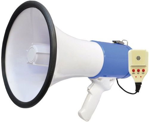 Pyle 50 watts professional rechargeable lithium battery megaphone  - nib for sale